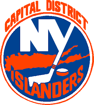 Capital District Islanders 1990 91-1992 93 Primary Logo iron on heat transfer